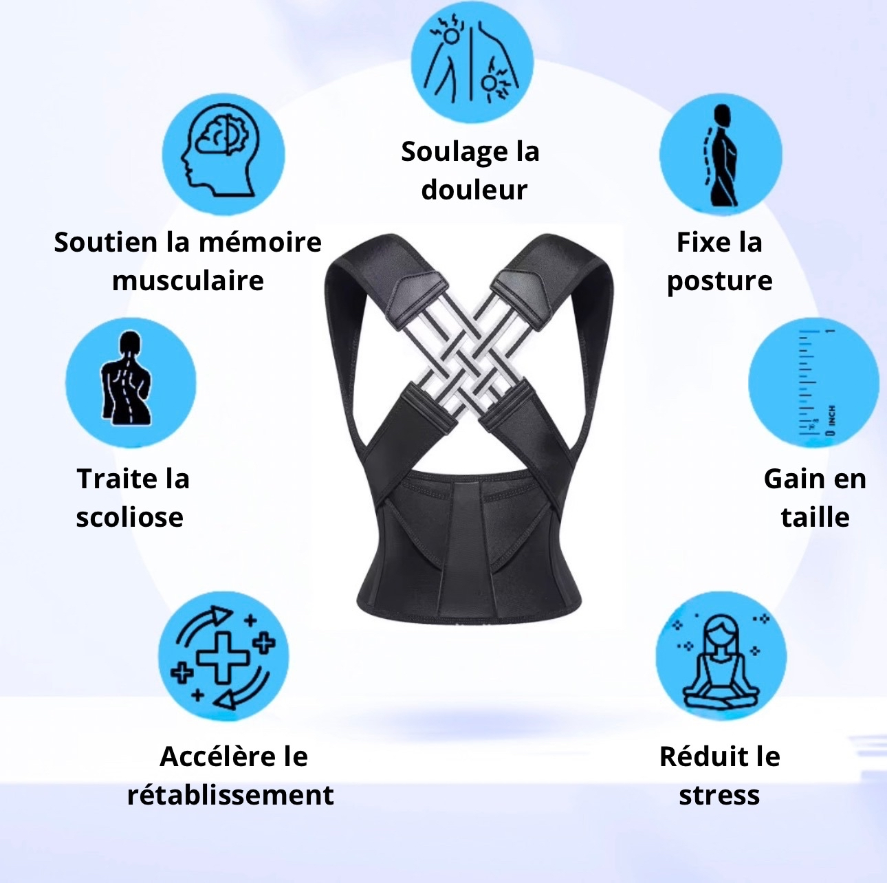 ErgoFit™ – Le Correcteur de Posture Intelligent