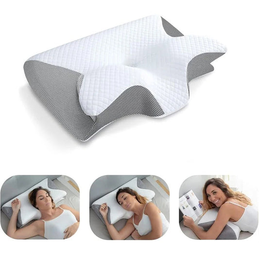 ErgoSleep™ - Oreiller Cervical à Mémoire de Forme